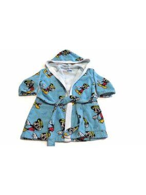 Disney Robe Toddler 4 Pool Swim Terry Cloth Towel Robe Mickey Mouse Vacation